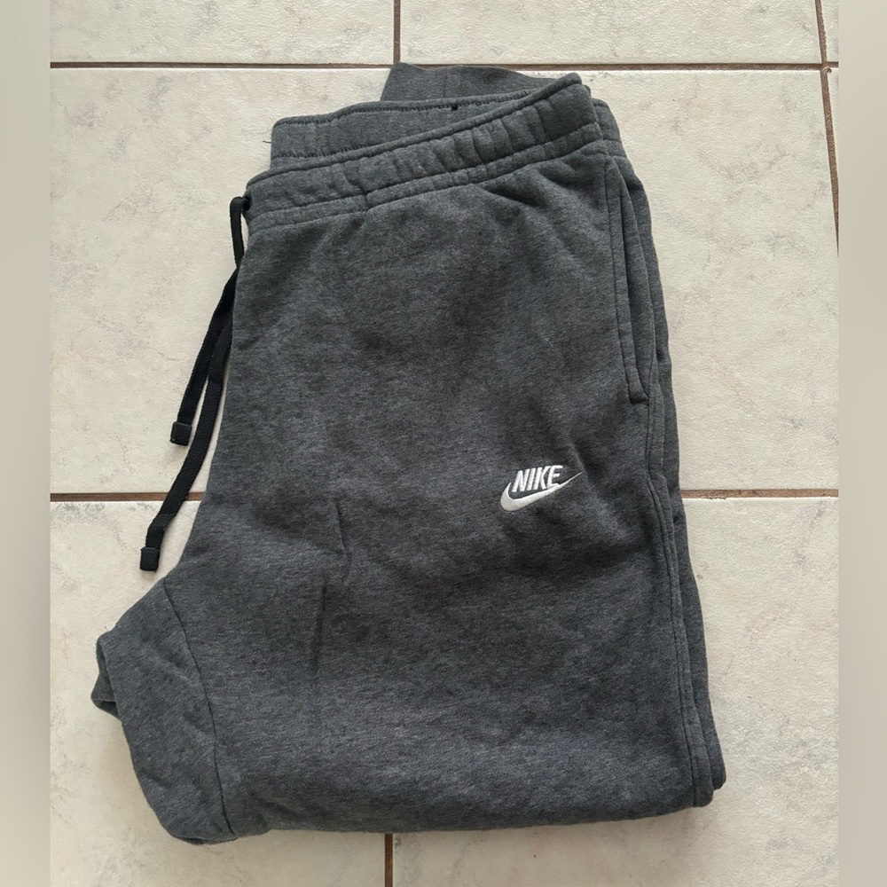 Nike Mens Charcoal Joggers